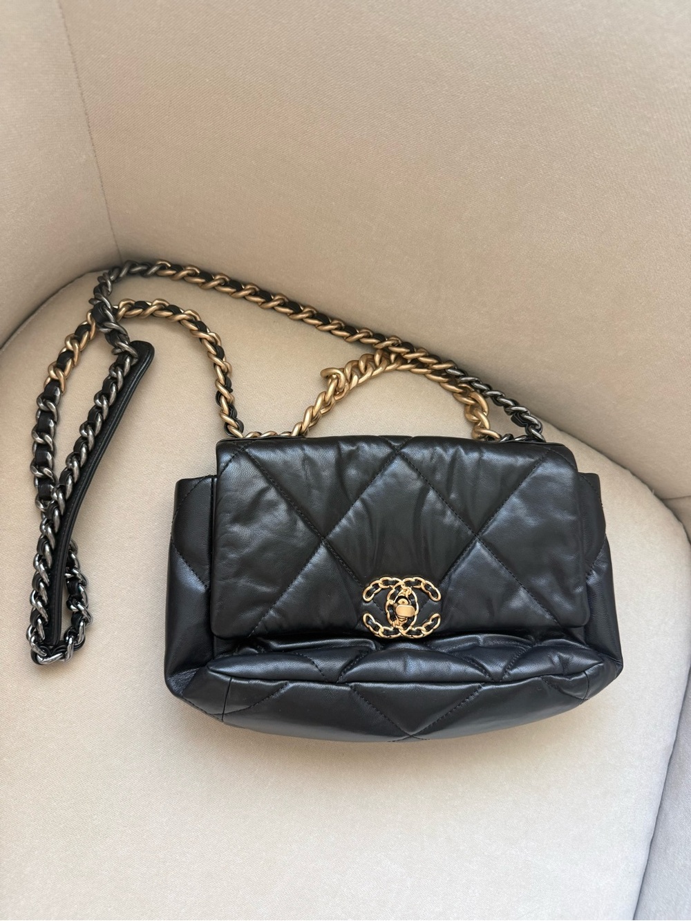 Black Flap bag